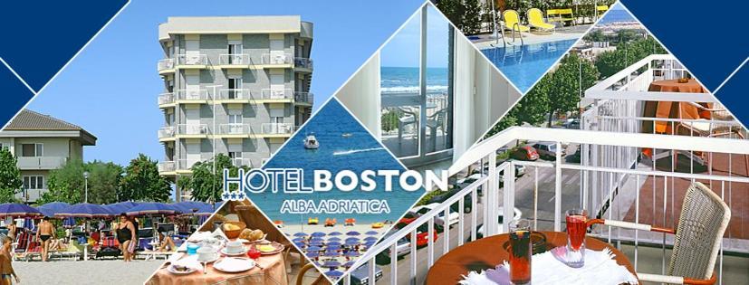 Hotel Boston Alba Adriatica Eksteriør bilde